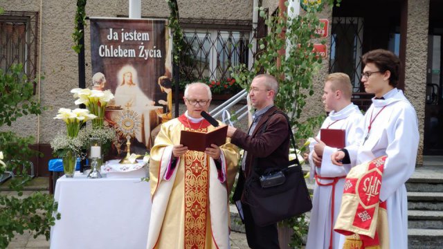 Boże Ciało w Łagiewnikach 