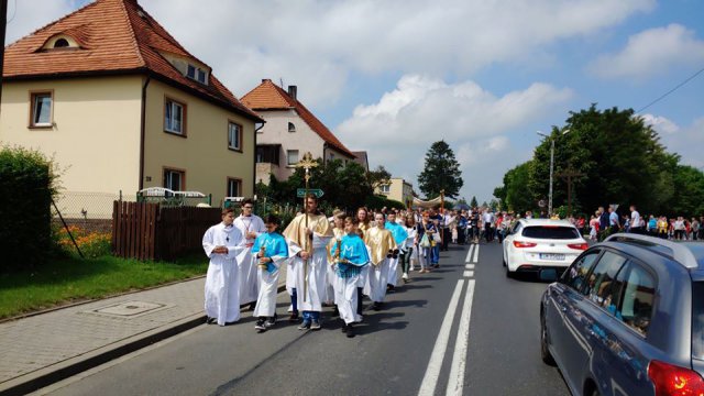 Boże Ciało w Łagiewnikach 
