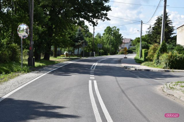 Inwestycja drogowa we Włókach za 1,4 mln złotych – oddana do użytkowania