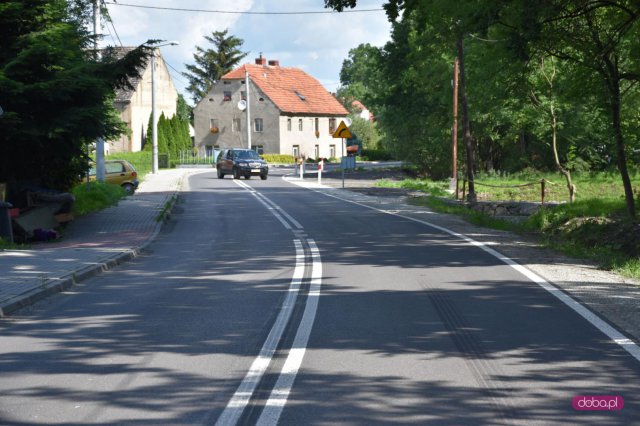 Inwestycja drogowa we Włókach za 1,4 mln złotych – oddana do użytkowania