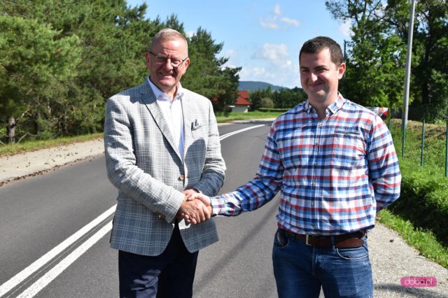 Inwestycja drogowa we Włókach za 1,4 mln złotych – oddana do użytkowania