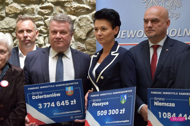 12 mln złotych dla gmin powiatu dzierżoniowskiego