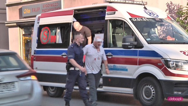 Zgon taksówkarza w Dzierżoniowie przy ul. Ząbkowickiej