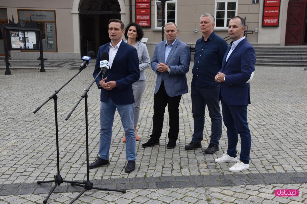 Schetyna z dolnośląskimi parlamentarzystami w Dzierżoniowie