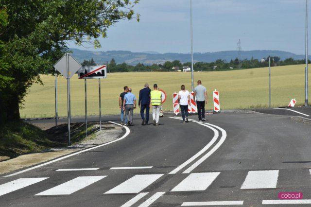 Przebudowa skrzyżowania w Dobrocinie – zakończona