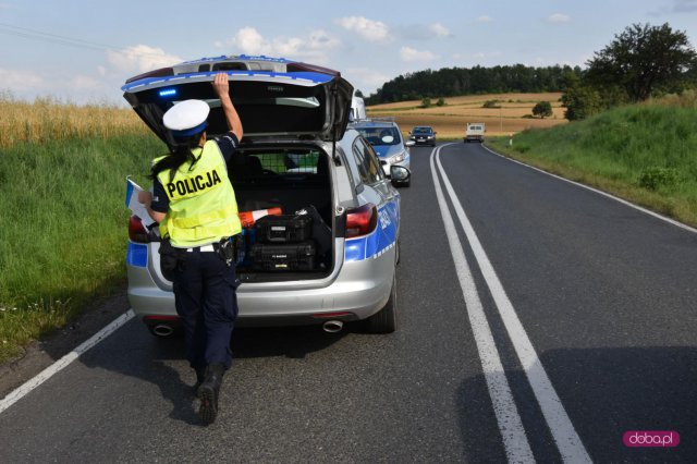 Wypadek na drodze Mościsko - Grodziszcze