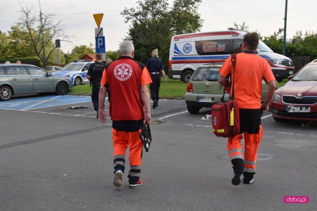 Służby ratunkowe na Andersa w Dzierżoniowie