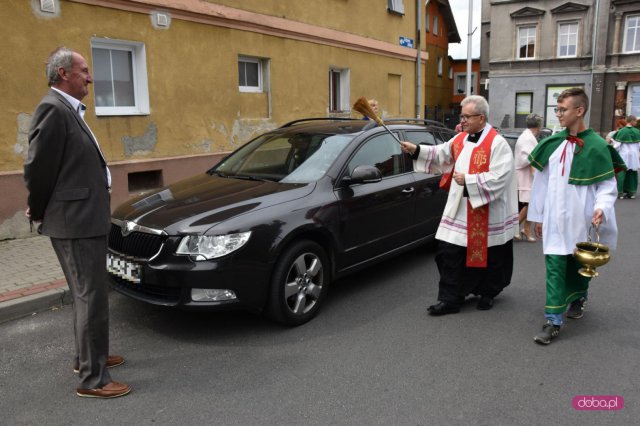 Święcenie pojazdów w Pieszycach