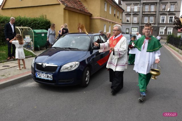 Święcenie pojazdów w Pieszycach