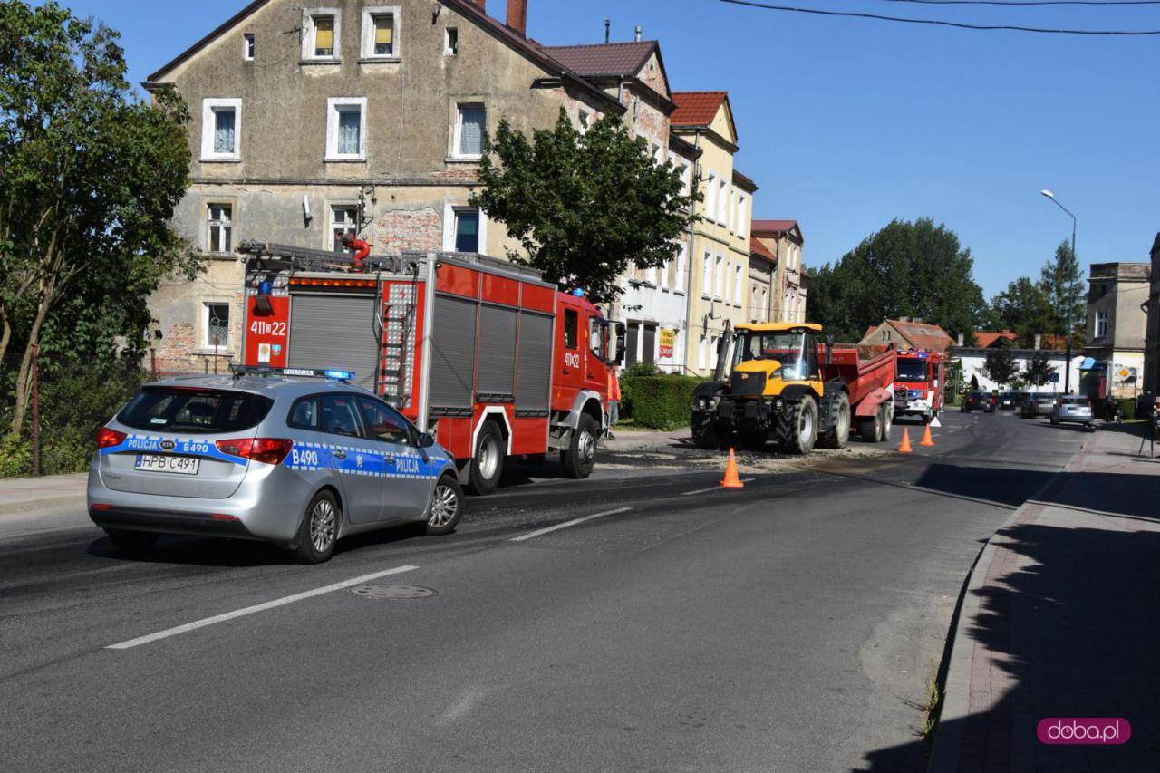 Urwany zaczep przyczyną utrudnień w ruchu