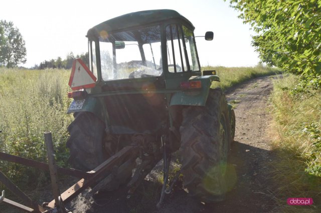 Pijany traktorzysta zatrzymany w Rościszowie