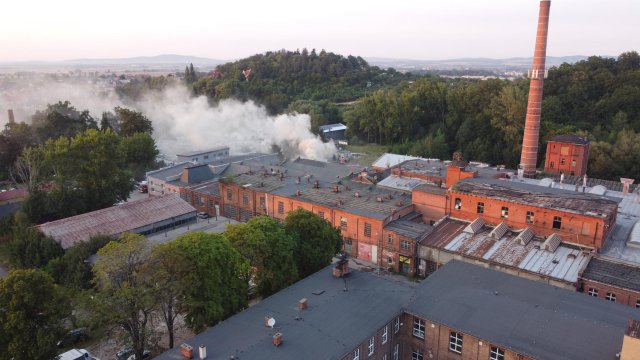 Pożar w Bielawie