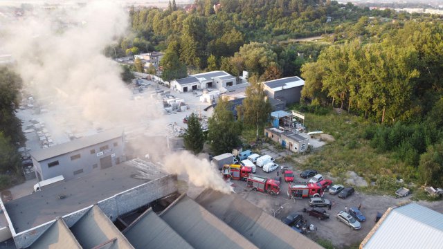 Pożar w Bielawie