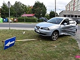 VW golf zderzył się z seatem w Bielawie