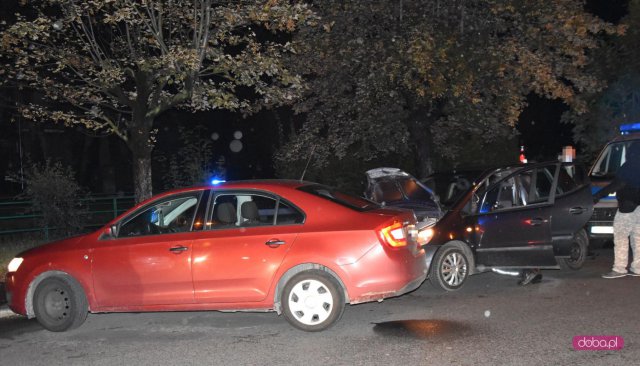 Akcja policji na ul. Wolności w Bielawie