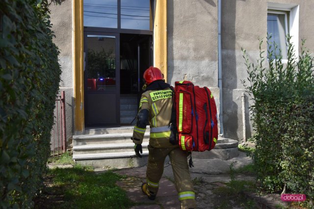 Straż pożarna na Zamkowej w Pieszycach 