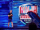 Dawid Jarosz z Bystrzycy Kłodzkiej  na torze „Ninja Warrior Polska”