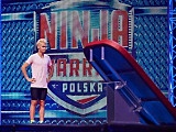 Marek Chabielski z Piławy Górnej na torze „Ninja Warrior Polska”
