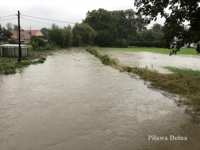 Powódź w powiecie dzierżoniowskim