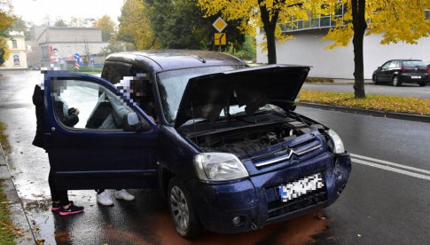 Zderzenie pojazdów na Daszyńskiego w Dzierżoniowie
