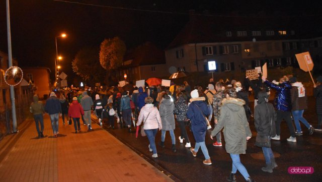 Protest kobiet w Bielawie