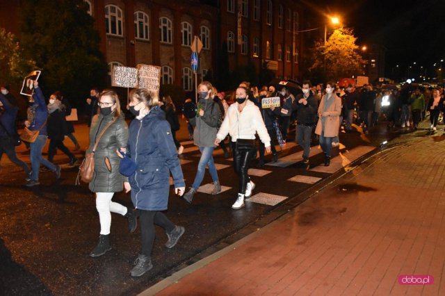 Protest kobiet w Bielawie