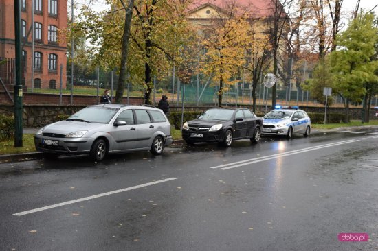 Kolizja na Daszyńskiego w Dzierżoniowie