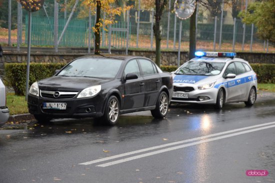 Kolizja na Daszyńskiego w Dzierżoniowie