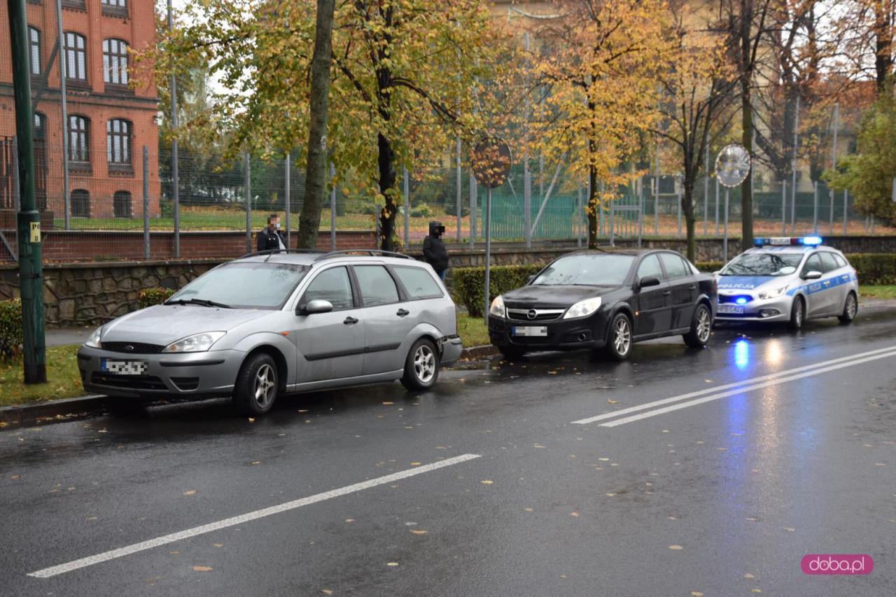 Kolizja na Daszyńskiego w Dzierżoniowie