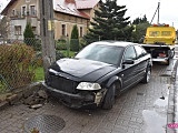 Volkswagenem uderzył w słup w Piławie Górnej