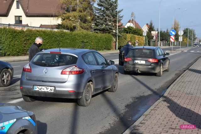 Zderzenie dwóch pojazdów w Bielawie