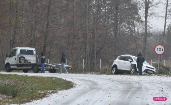 Zderzenie pojazdów w Bratoszowie