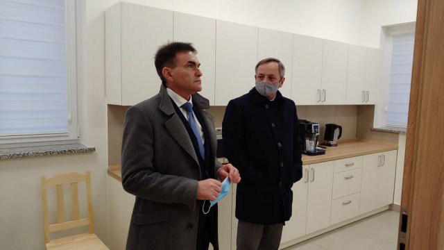 Łagiewniki: odbiór powykonawczy inwestycji Klub Seniora+