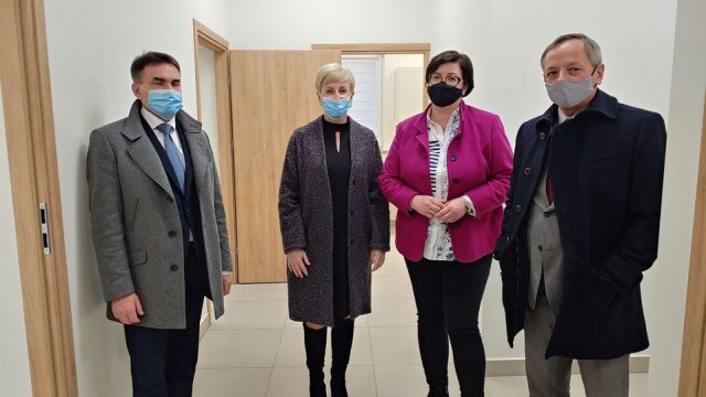 Łagiewniki: odbiór powykonawczy inwestycji Klub Seniora+
