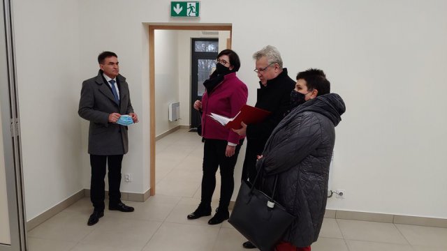 Łagiewniki: odbiór powykonawczy inwestycji Klub Seniora+