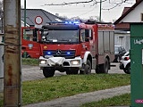 Akcja straży pożarnej na Ogrodowej w Pieszycach