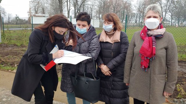 Odbiór techniczny nowej drogi w Radzikowie