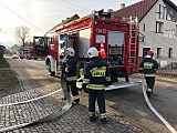 Pożar hali w Pieszycach