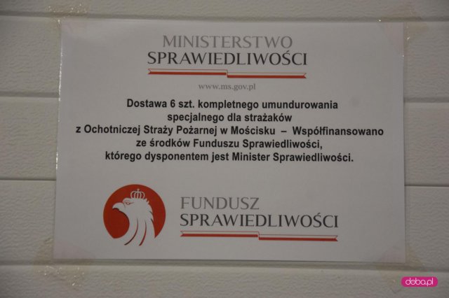 Nowe mundury OSP Mościsko