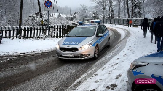 Paraliż na drodze Kamionki - Przełęcz Jugowska