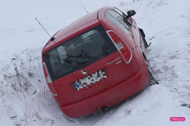 Groźne zderzenie pojazdów w Piskorzowie