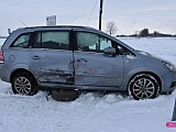 Groźne zderzenie pojazdów w Piskorzowie