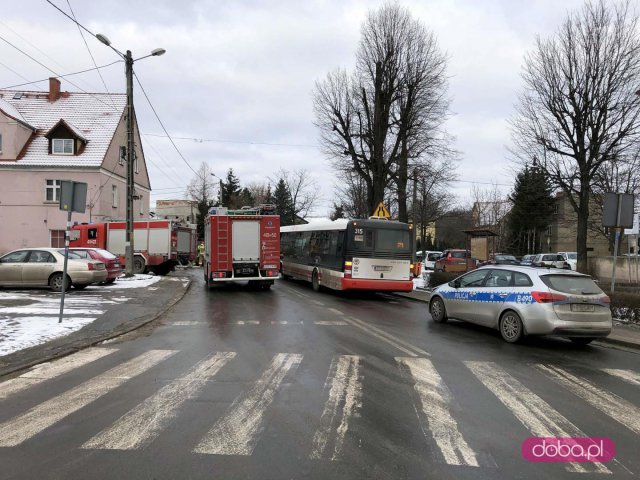 Kolizja w Pieszycach