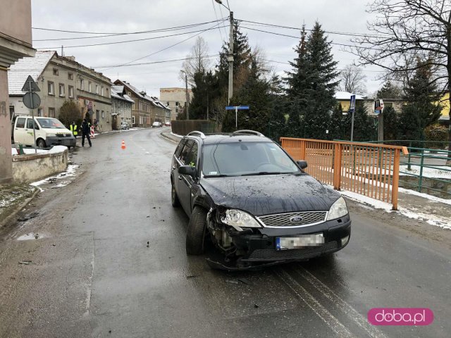 Kolizja w Pieszycach