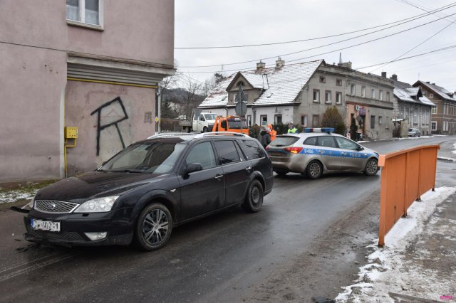 Kolizja w Pieszycach