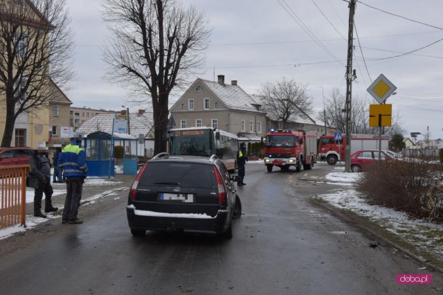 Kolizja w Pieszycach
