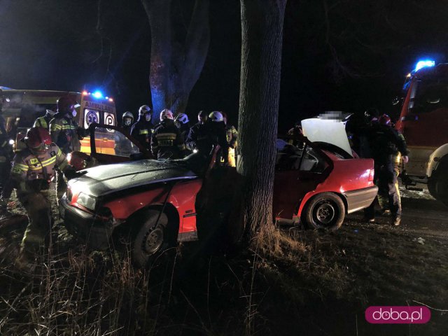 Wypadek na drodze Ostroszowice - Kietlice