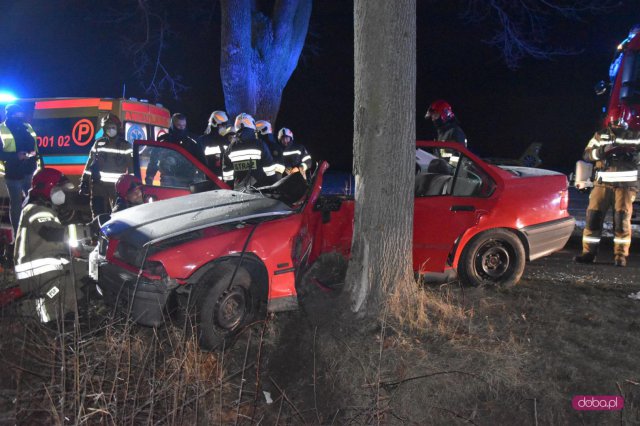 Wypadek na drodze Ostroszowice - Kietlice