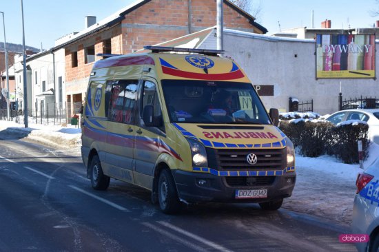 Potrącenie pieszej w Bielawie