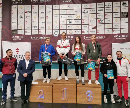 Paulina Martyka zdobywa srebrny medal Pucharu Polski Seniorek w zapasach kobiet